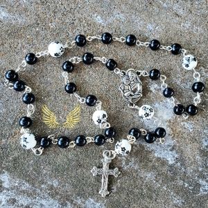 Floral Mirror Rosary